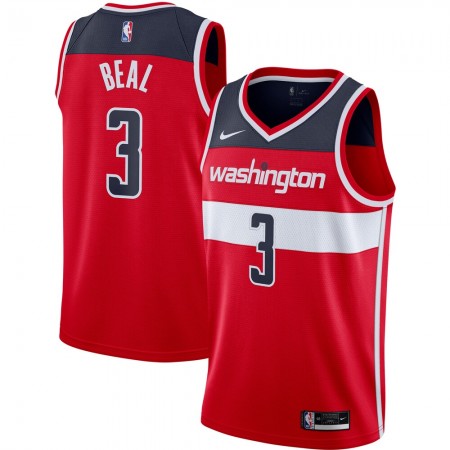 Herren NBA Washington Wizards Trikot Bradley Beal 3 Nike 2020-2021 Icon Edition Swingman
